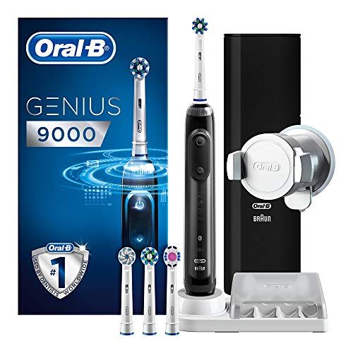 Oral-B Genius 9000N Spazzolino Elettrico Ricaricabile, Nero