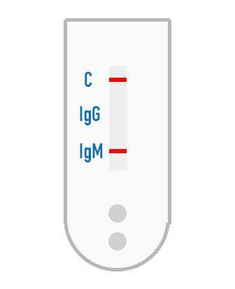 Test Sierologico Fai da te Positivo IgM