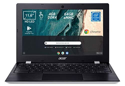 Acer Chromebook 311 CB311-9HT-C7GU, Chromebook Touchscreen con Processore Intel Celeron N4020, Ram 4 GB DDR4, 64 GB eMMC, Display 11,6” HD IPS Multi-Touch, Scheda Grafica Intel UHD 600, Chrome OS